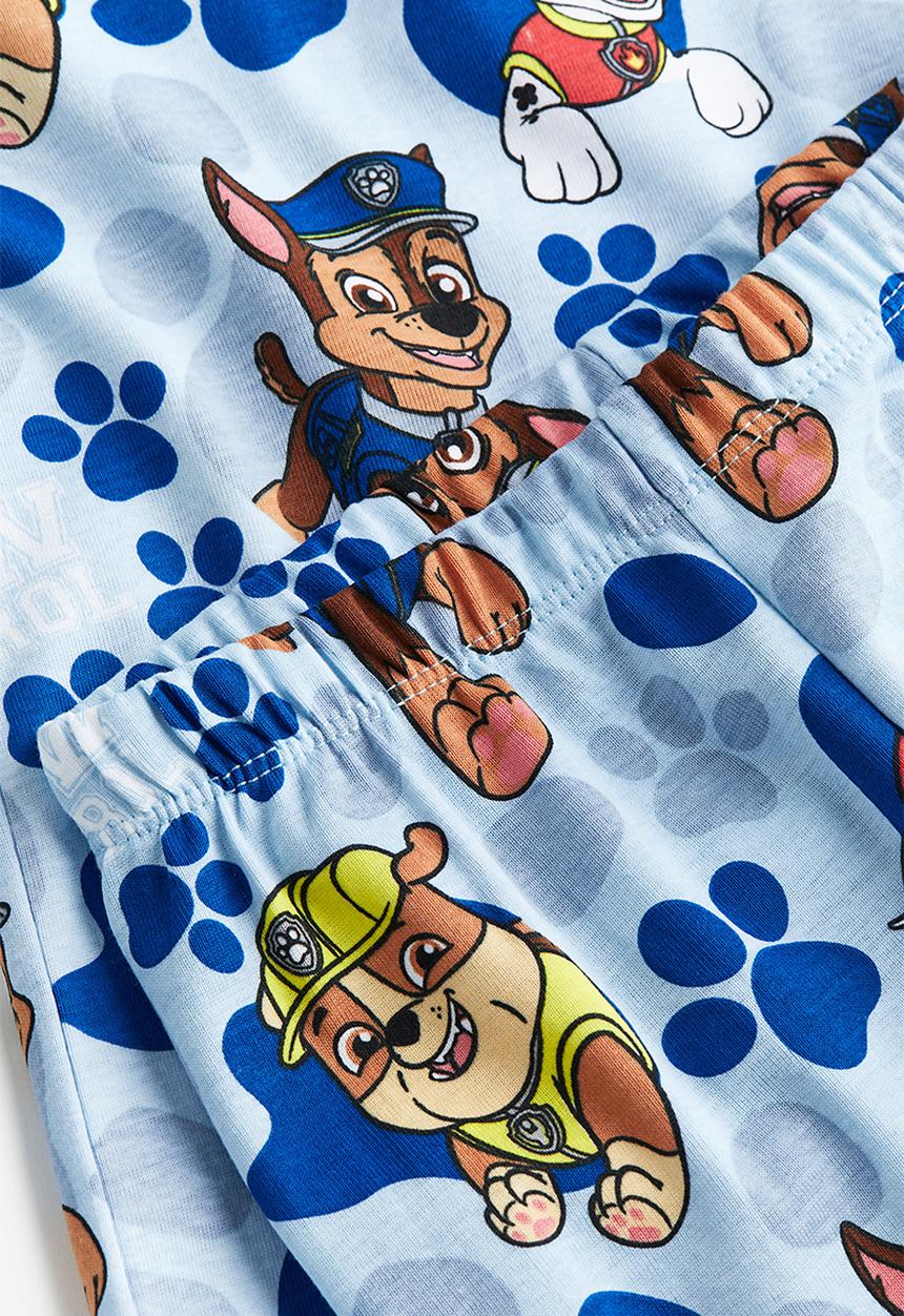 H&M - Printed pyjamas - light blue/paw patrol