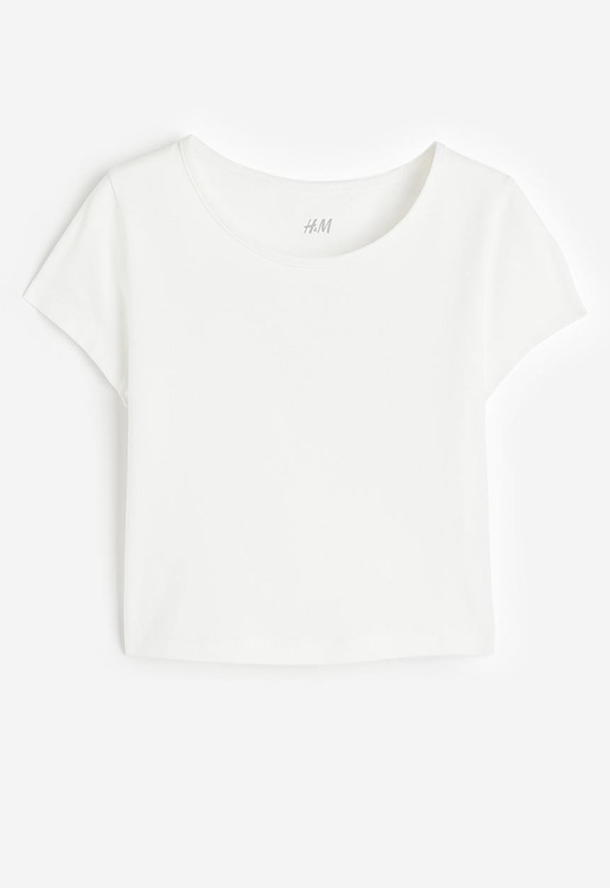 H&M - T-shirt - white