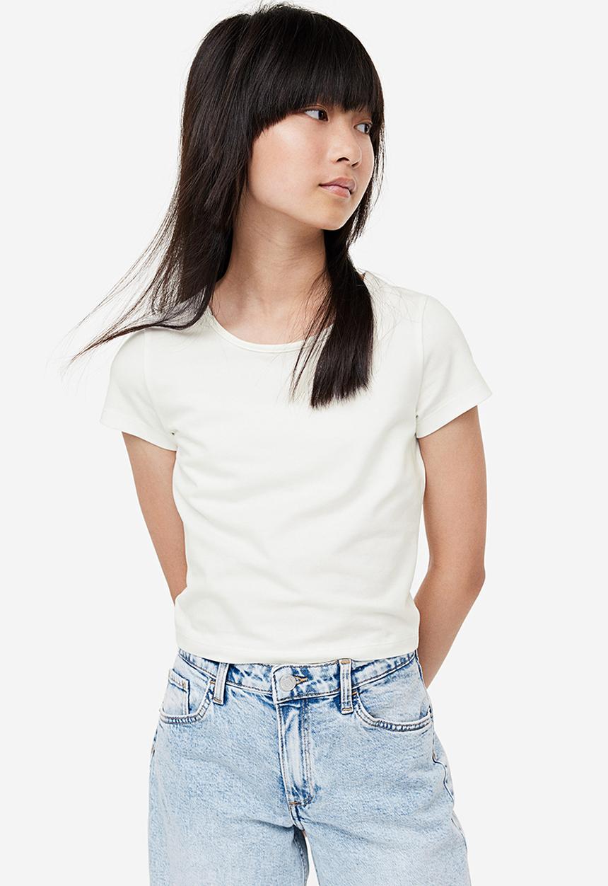 H&M - T-shirt - white