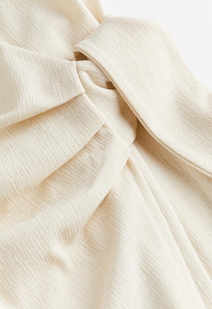 H&M - Jersey wrap dress - beige