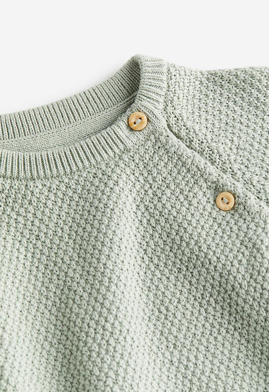 H&M - 2-piece cotton set - green