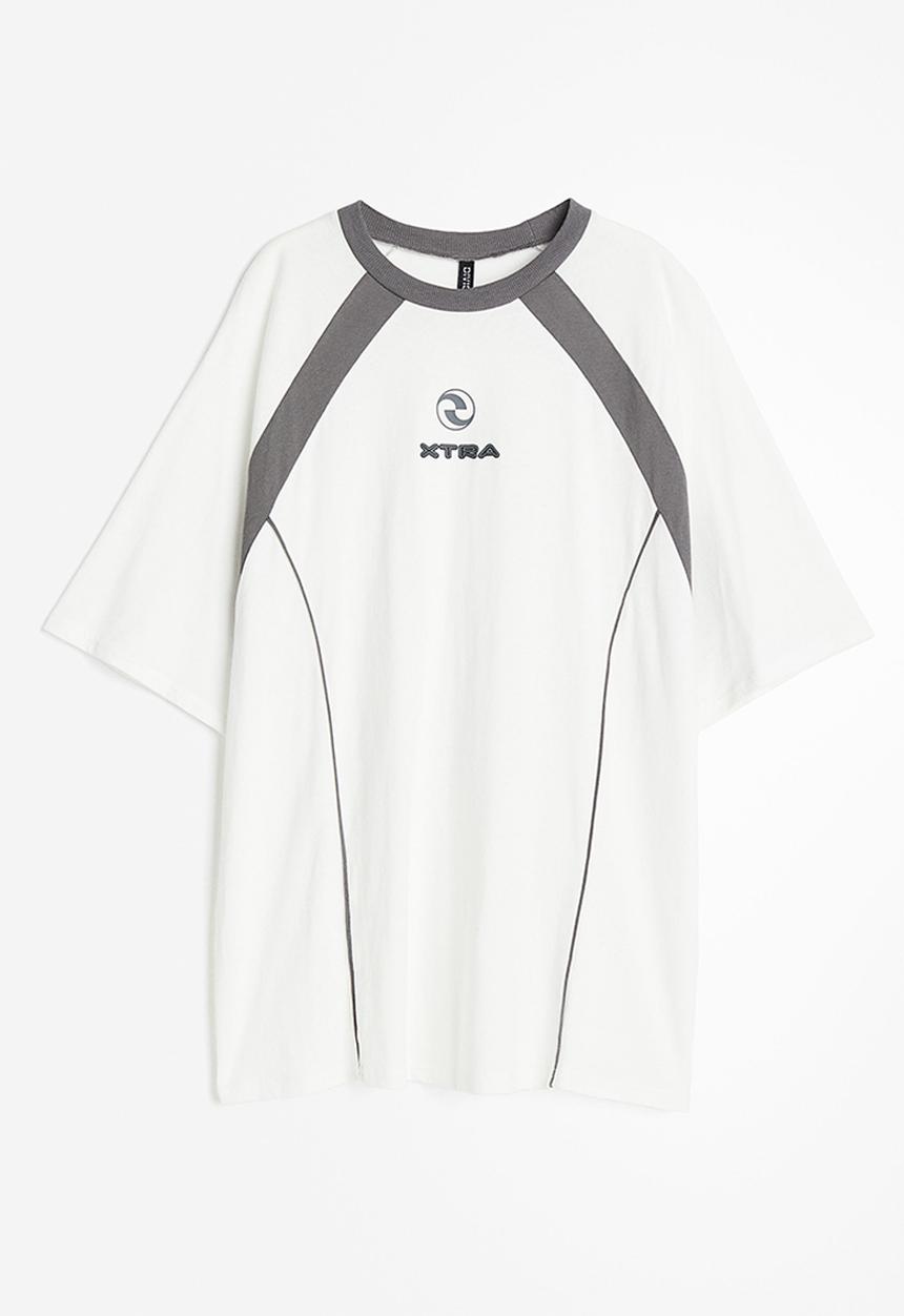 H&M - Oversized T-shirt - white xtra 