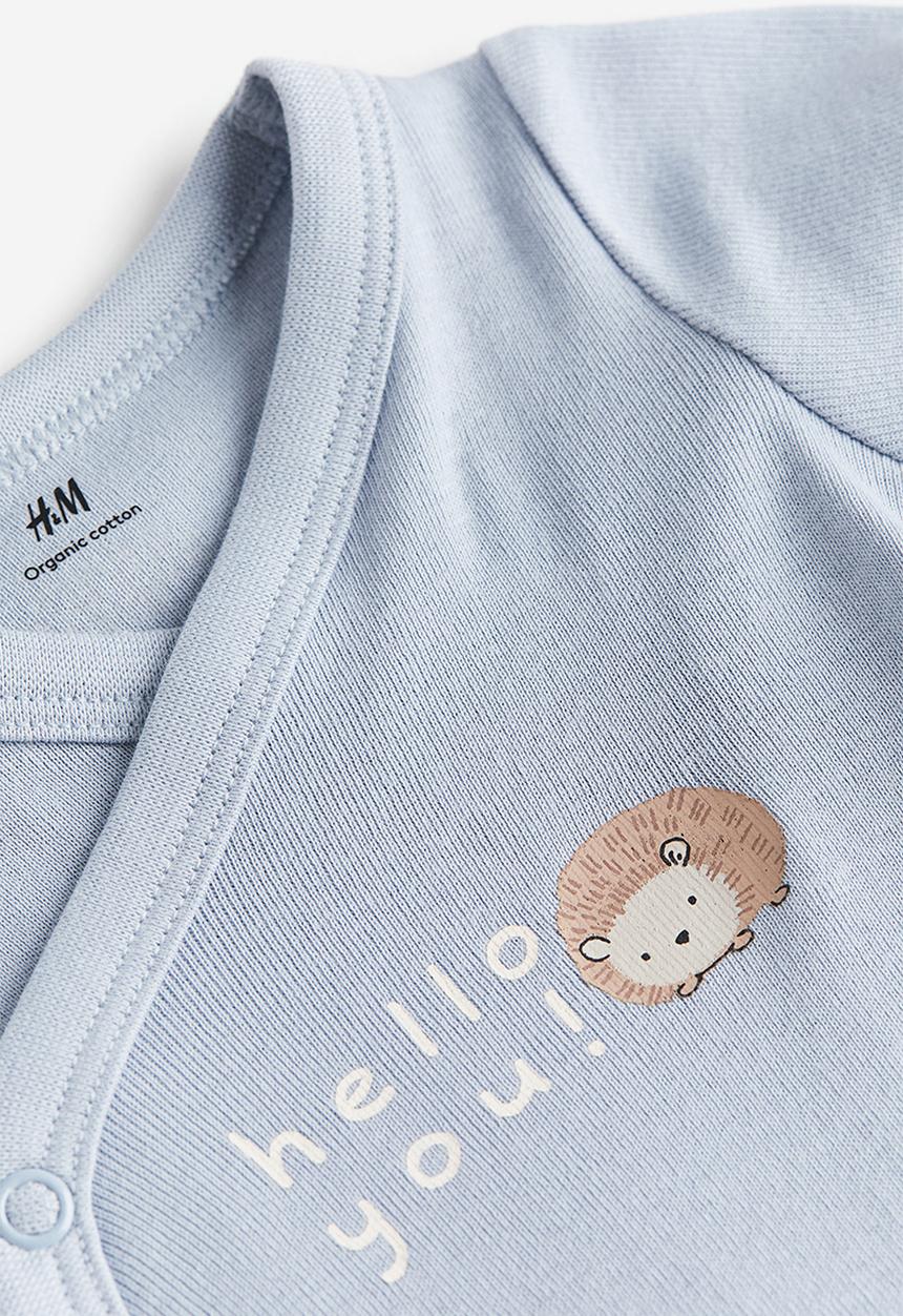 H&M - 2-Piece cotton set - blue