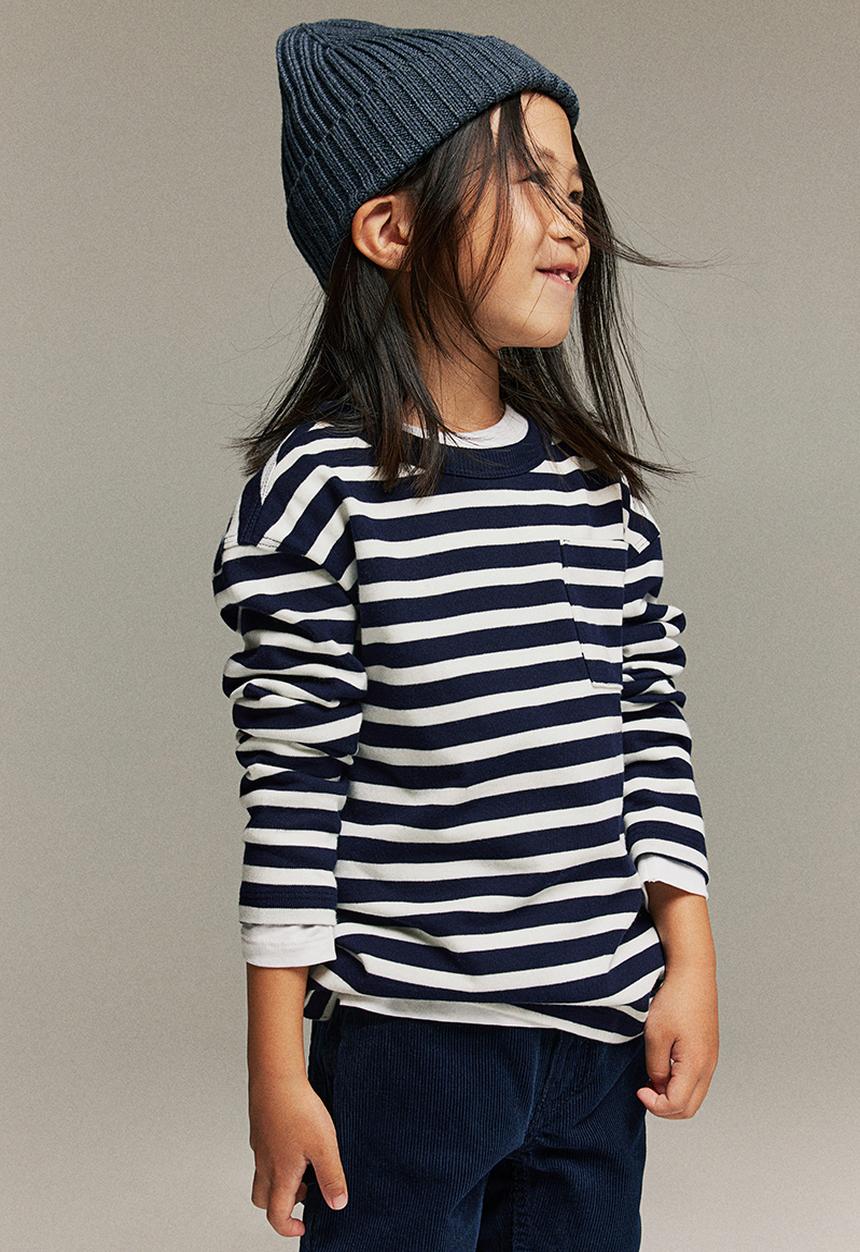 H&M - Long-sleeved t-shirt - blue