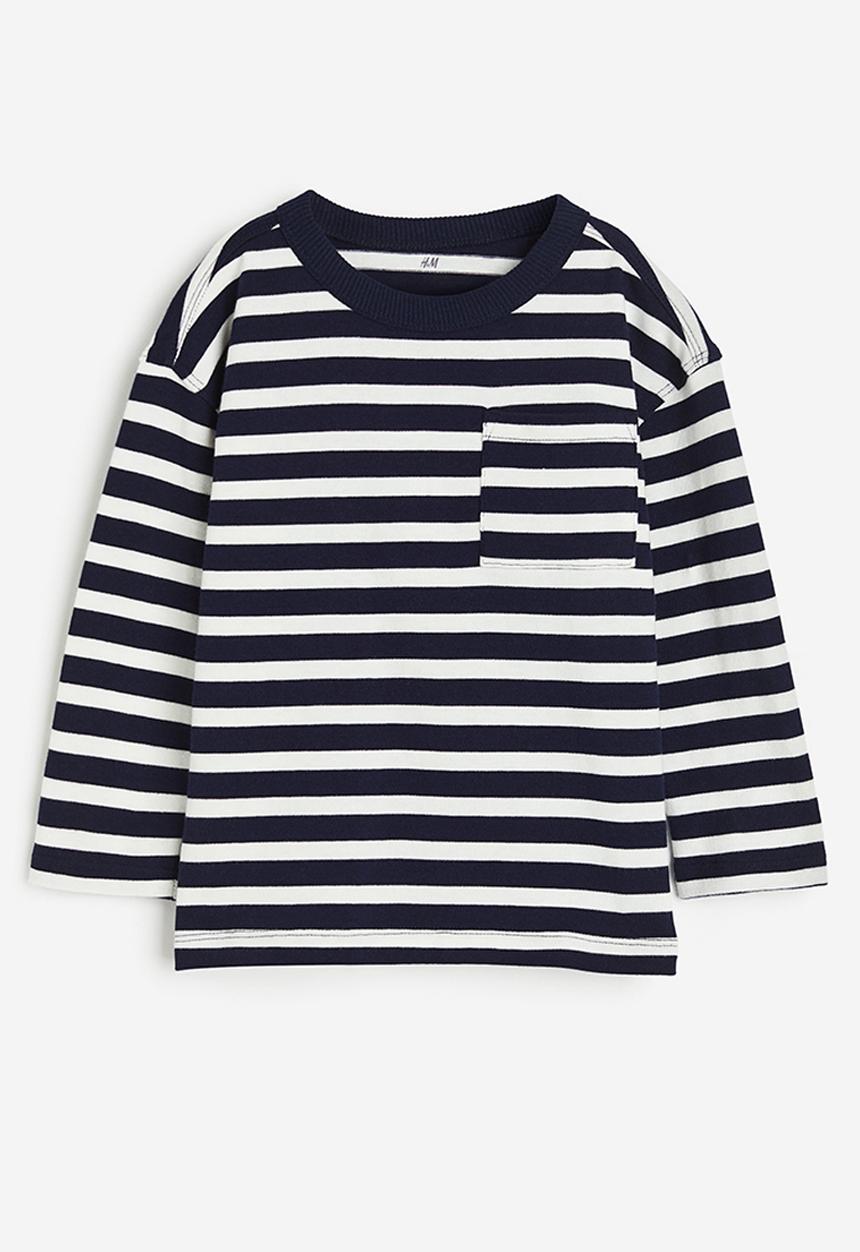 H&M - Long-sleeved t-shirt - blue