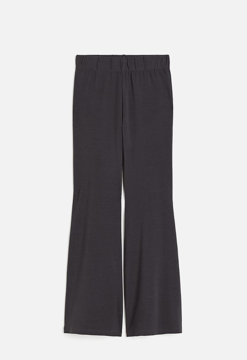 H&M - Flared jersey leggings - grey