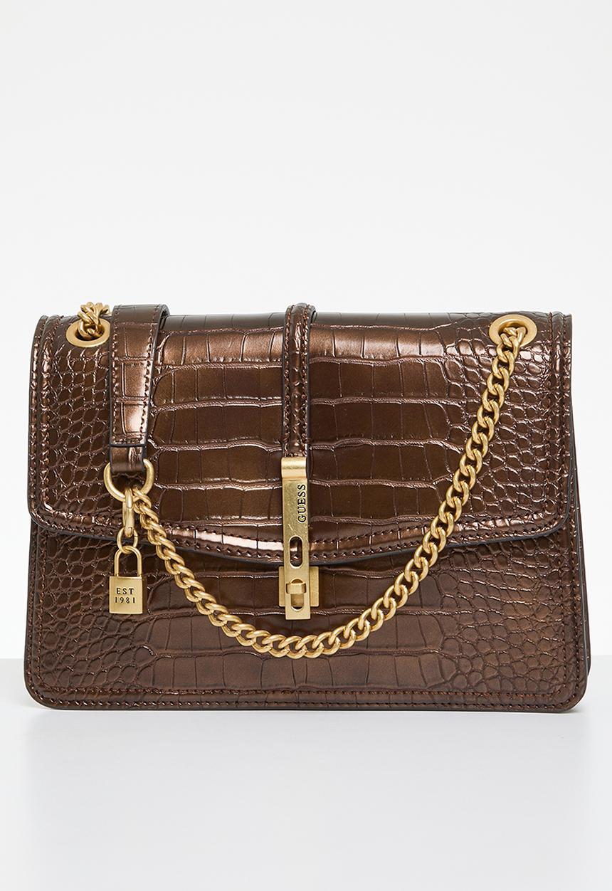 GUESS - James convertible xbody flap - brown
