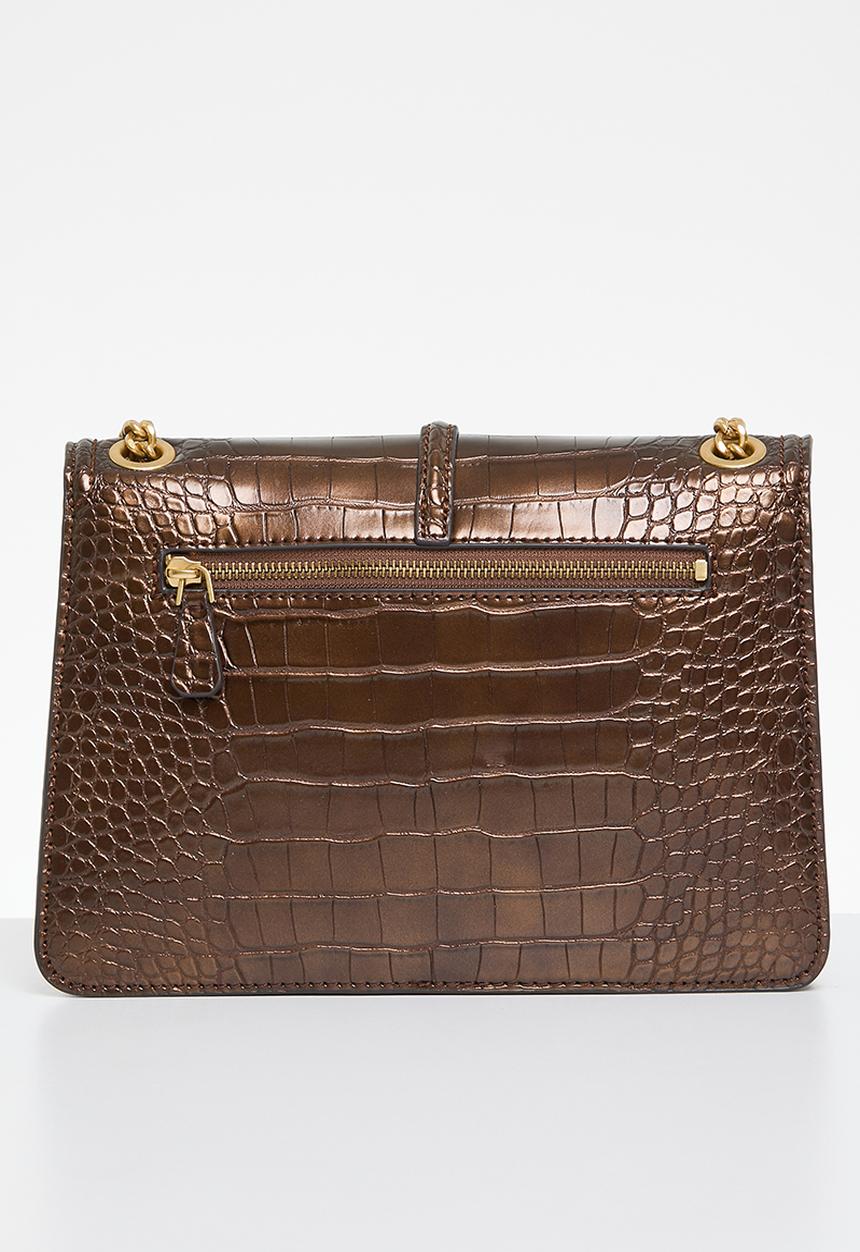GUESS - James convertible xbody flap - brown