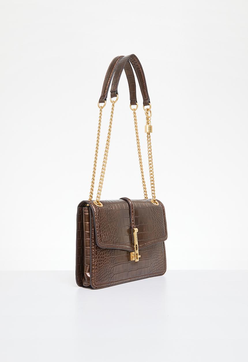 GUESS - James convertible xbody flap - brown