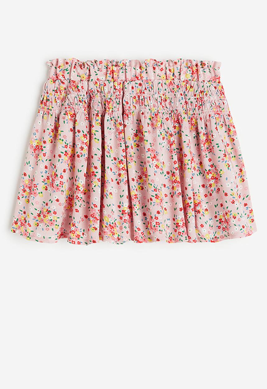 H&M - Floral skort - multi, pink