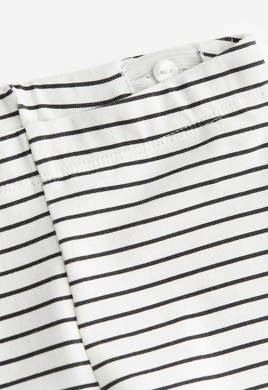 H&M - 2-piece printed cotton set - grey, multi