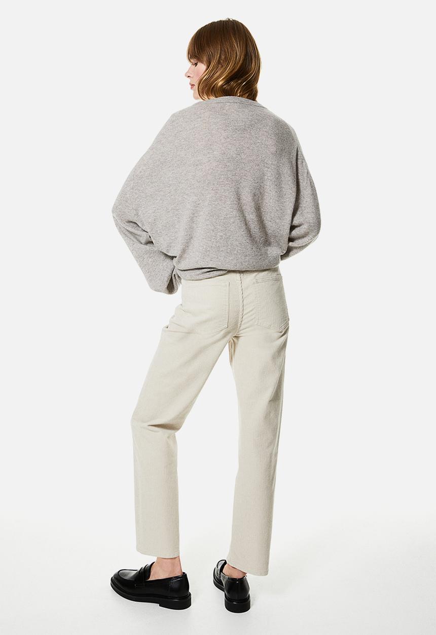 H&M - Corduroy trousers - beige