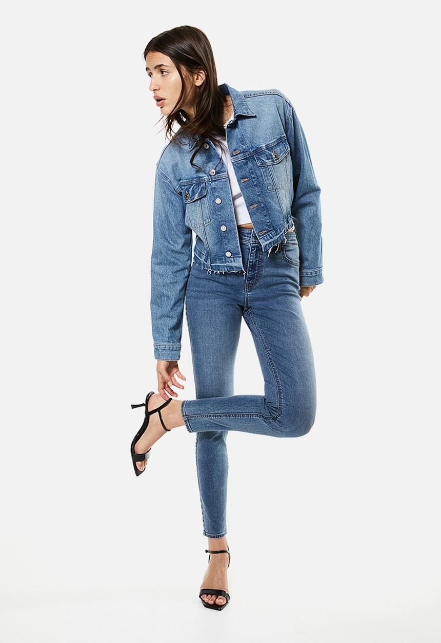 H&M - Skinny regular jeans - blue