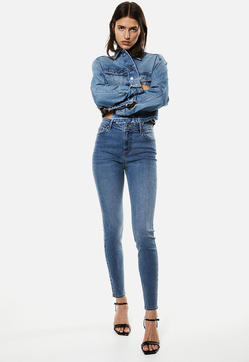 H&M - Skinny regular jeans - blue