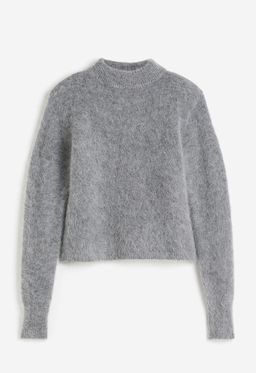 H&M - Mohair-blend jumper - grey