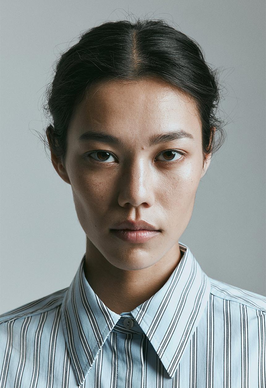 H&M - Oversized cotton shirt - blue