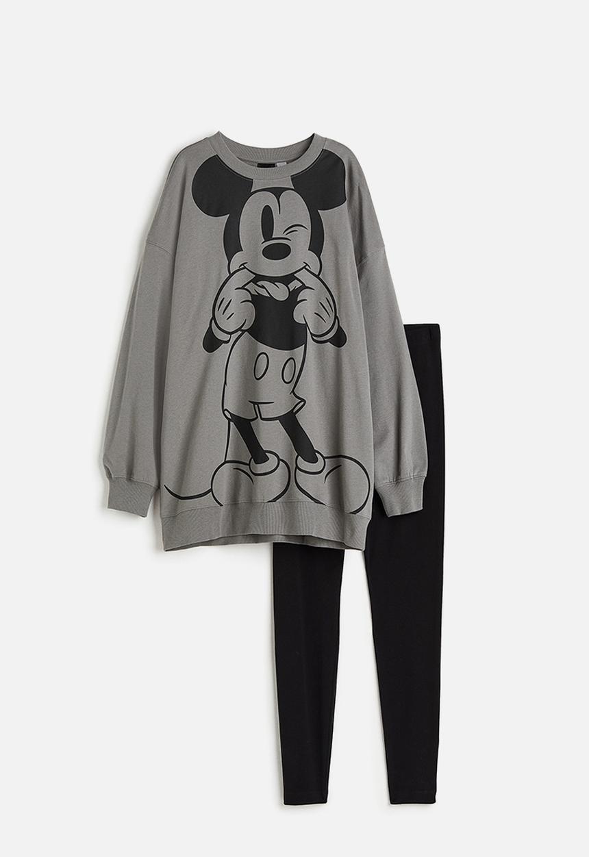 H&M - Printed pyjamas - grey