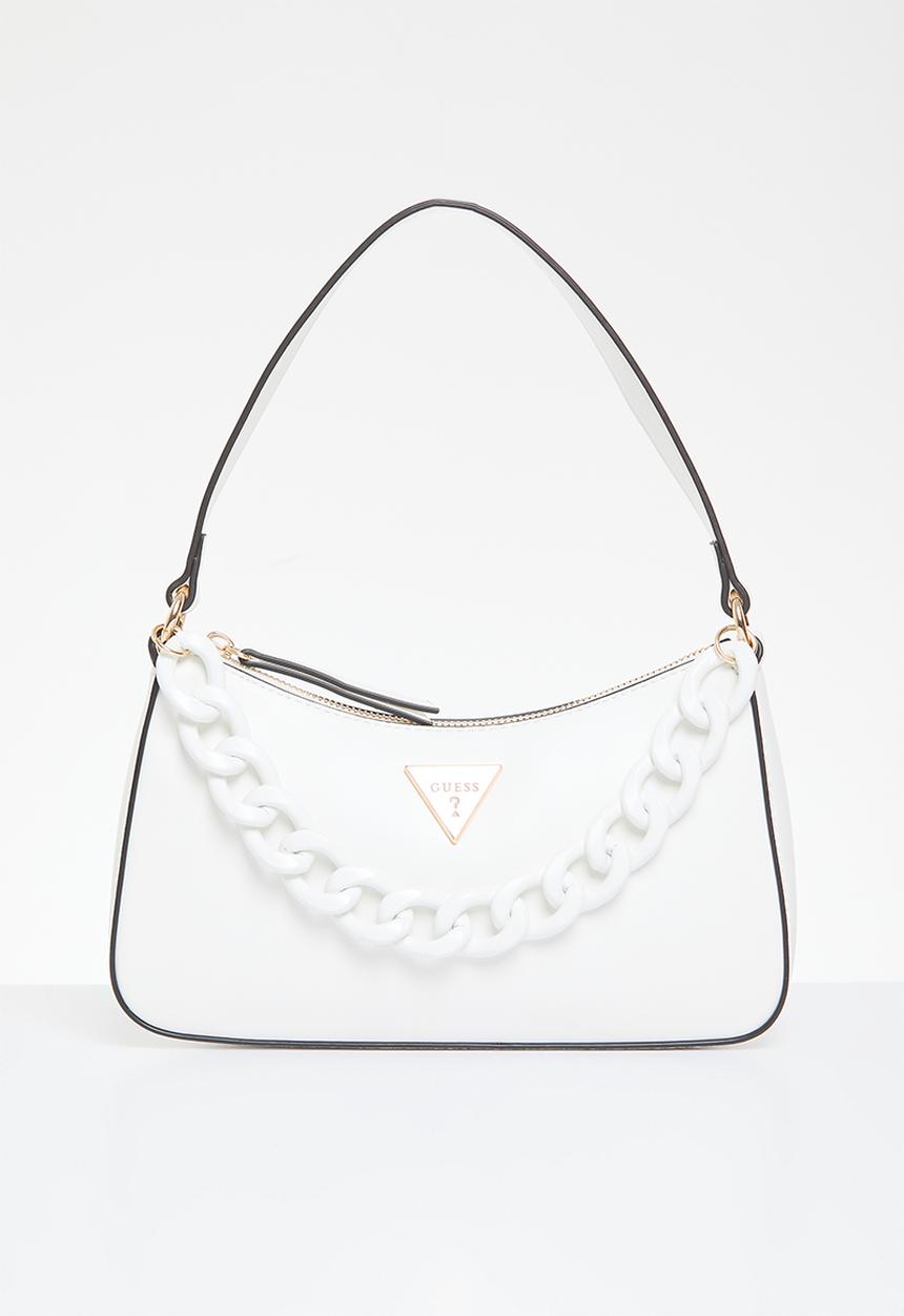 GUESS - Gabbi mini top zip - white
