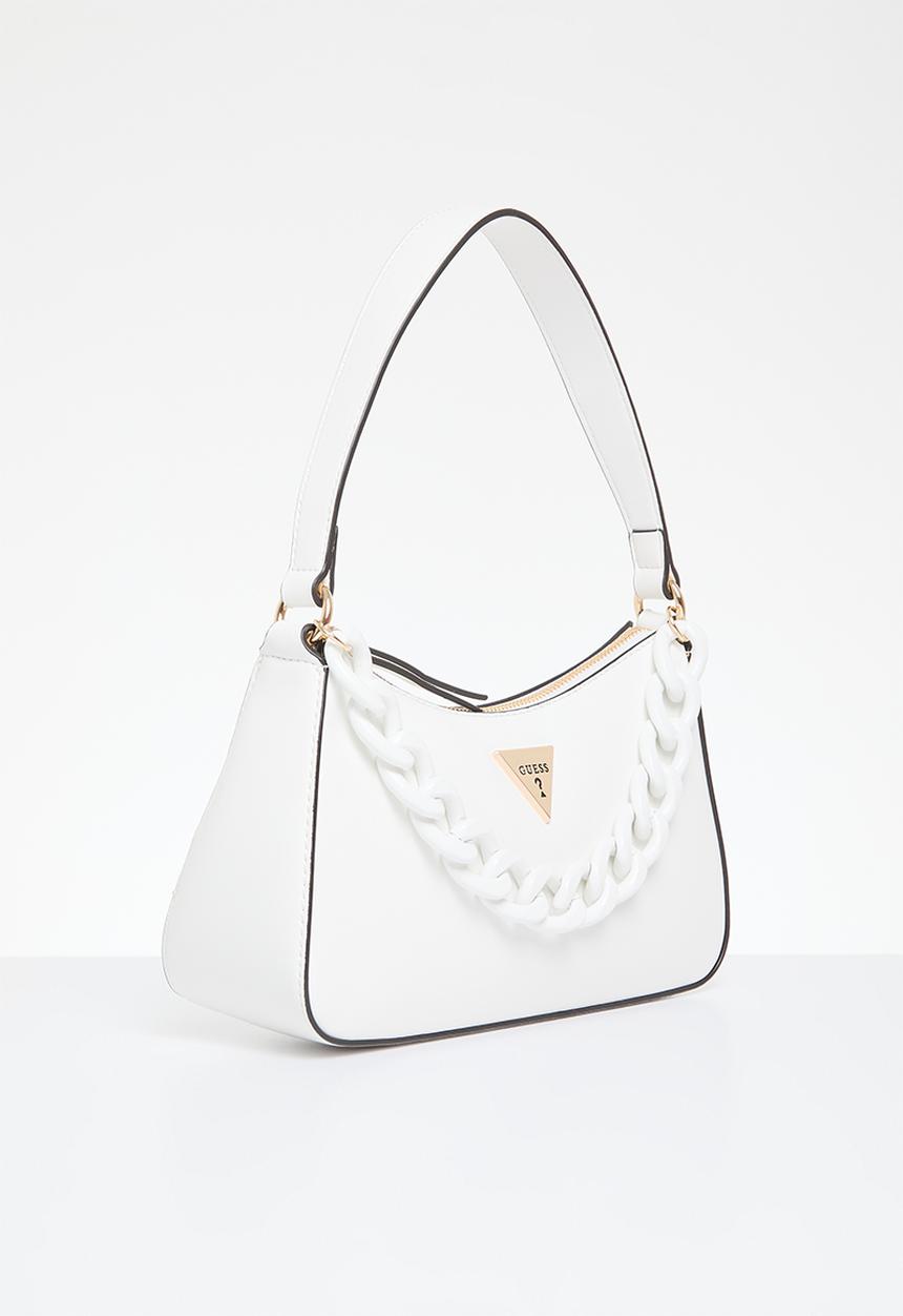 GUESS - Gabbi mini top zip - white