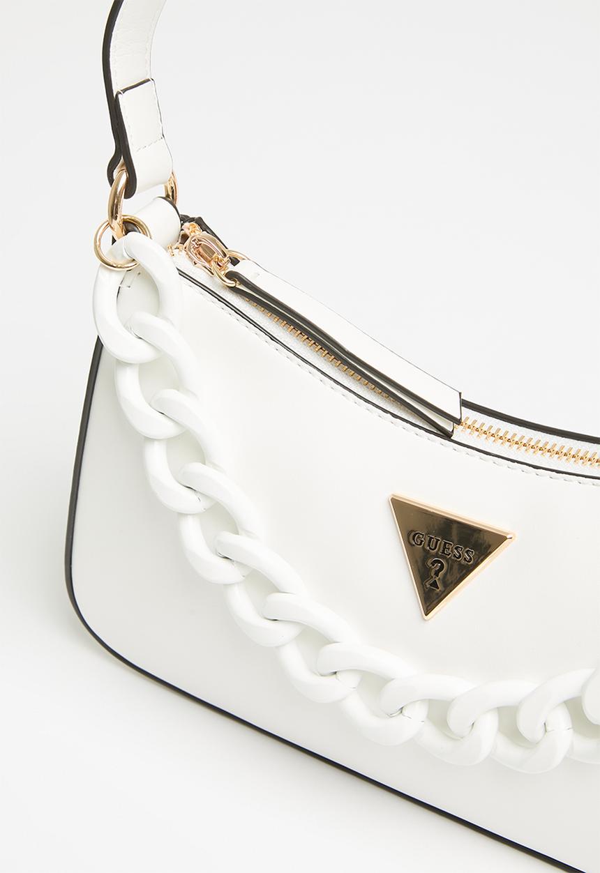 GUESS - Gabbi mini top zip - white
