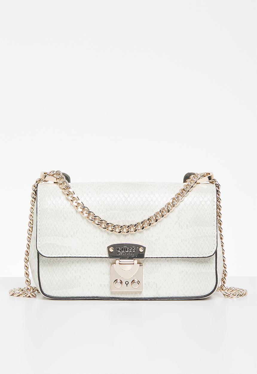 GUESS - Eliette mini cnvrtbl crossbody flip - taupe