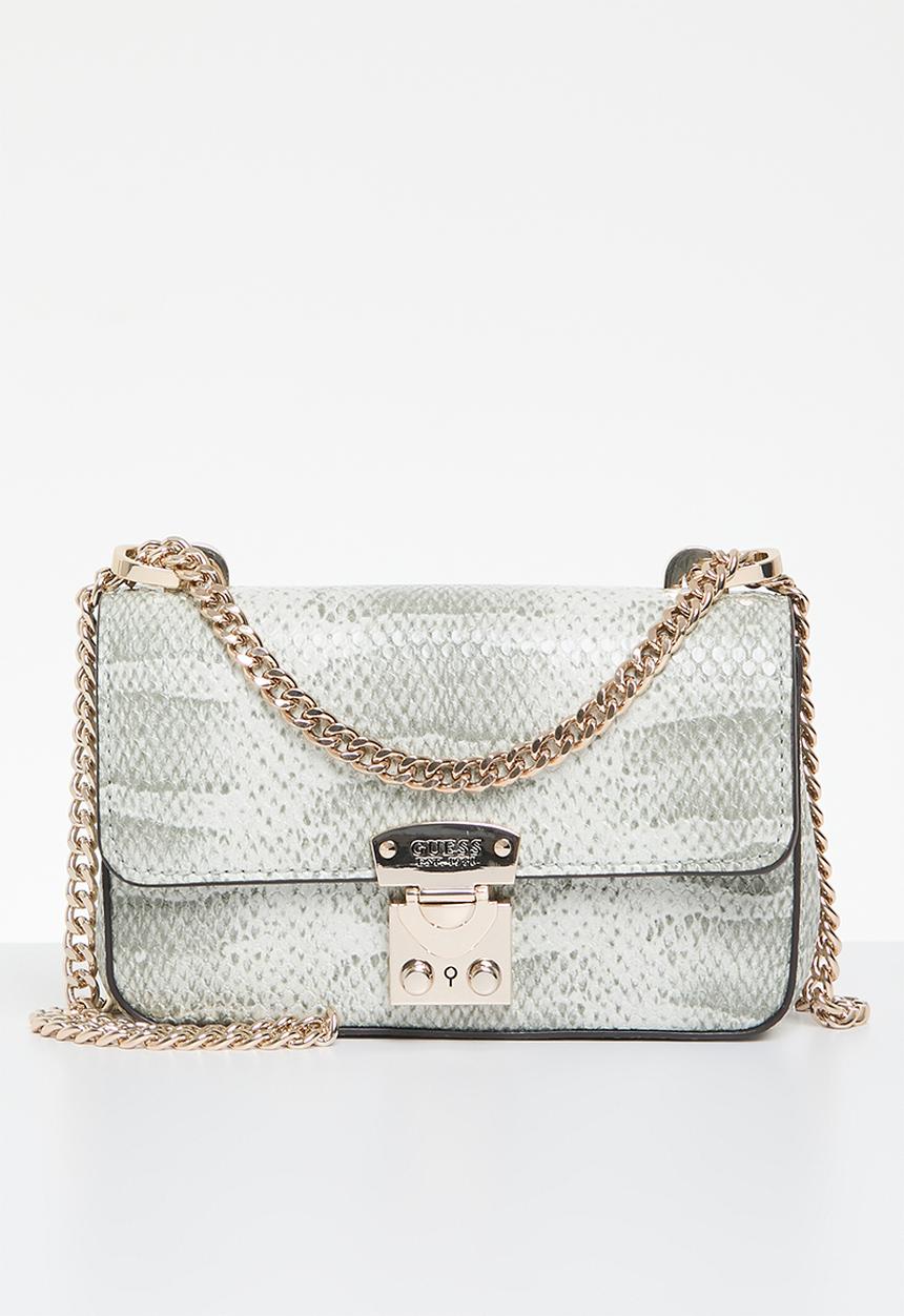 GUESS - Eliette mini cnvrtbl crossbody flip - natural