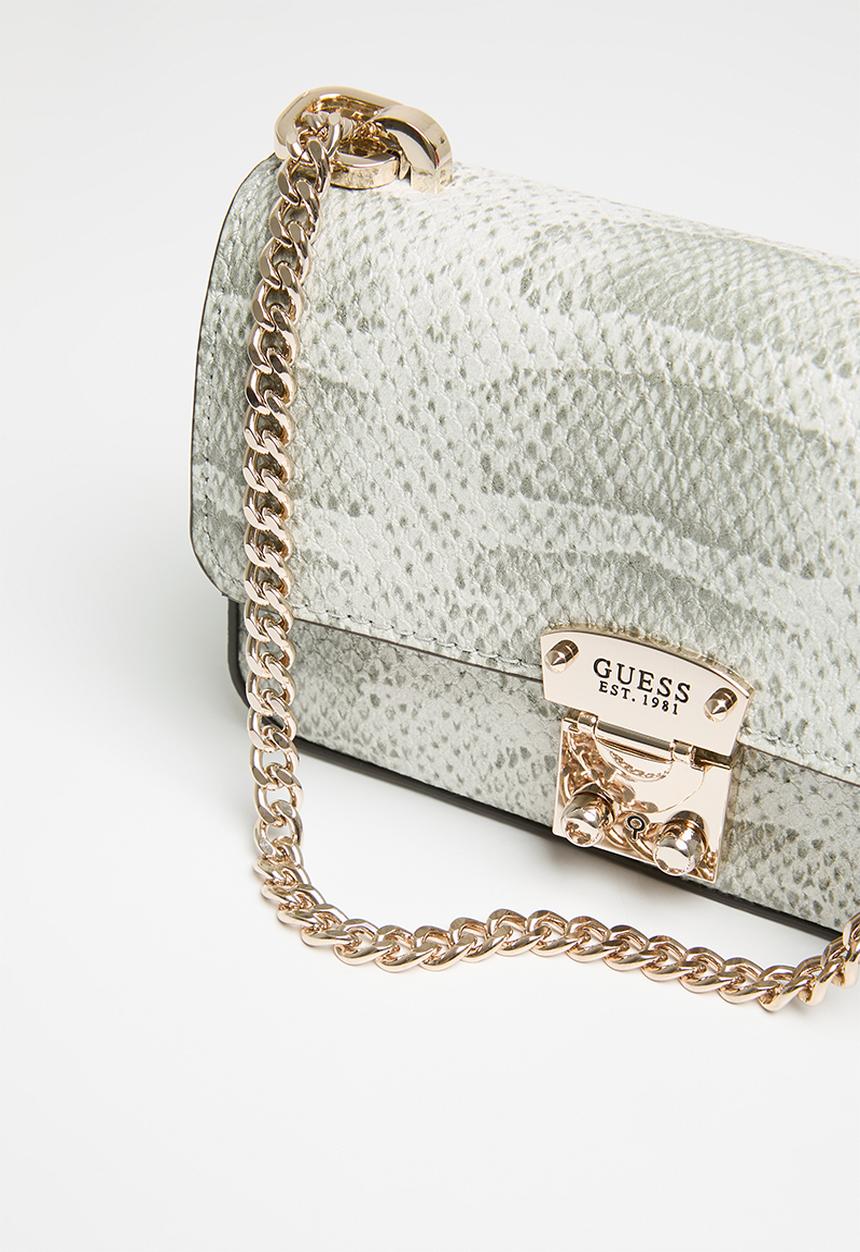 GUESS - Eliette mini cnvrtbl crossbody flip - natural