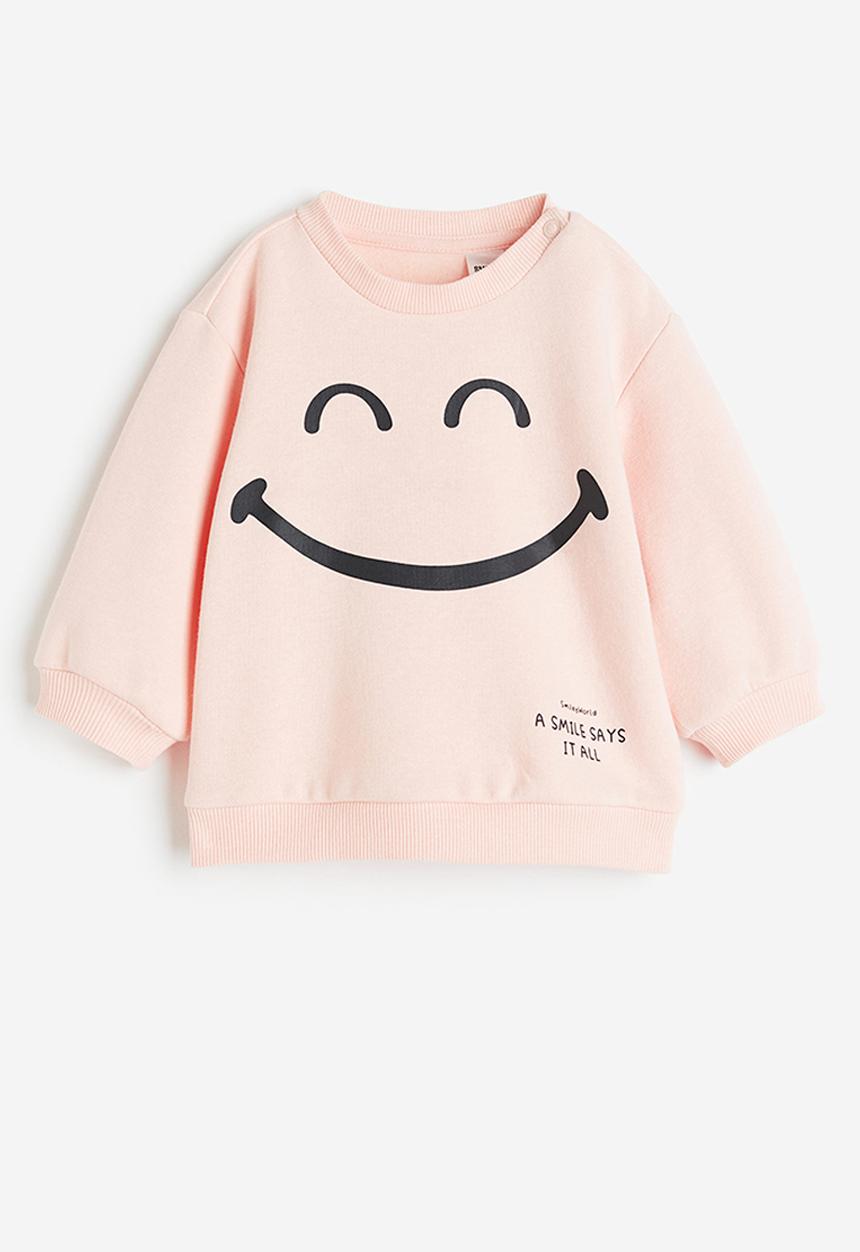 H&M - Printed sweatshirt - multi, pink