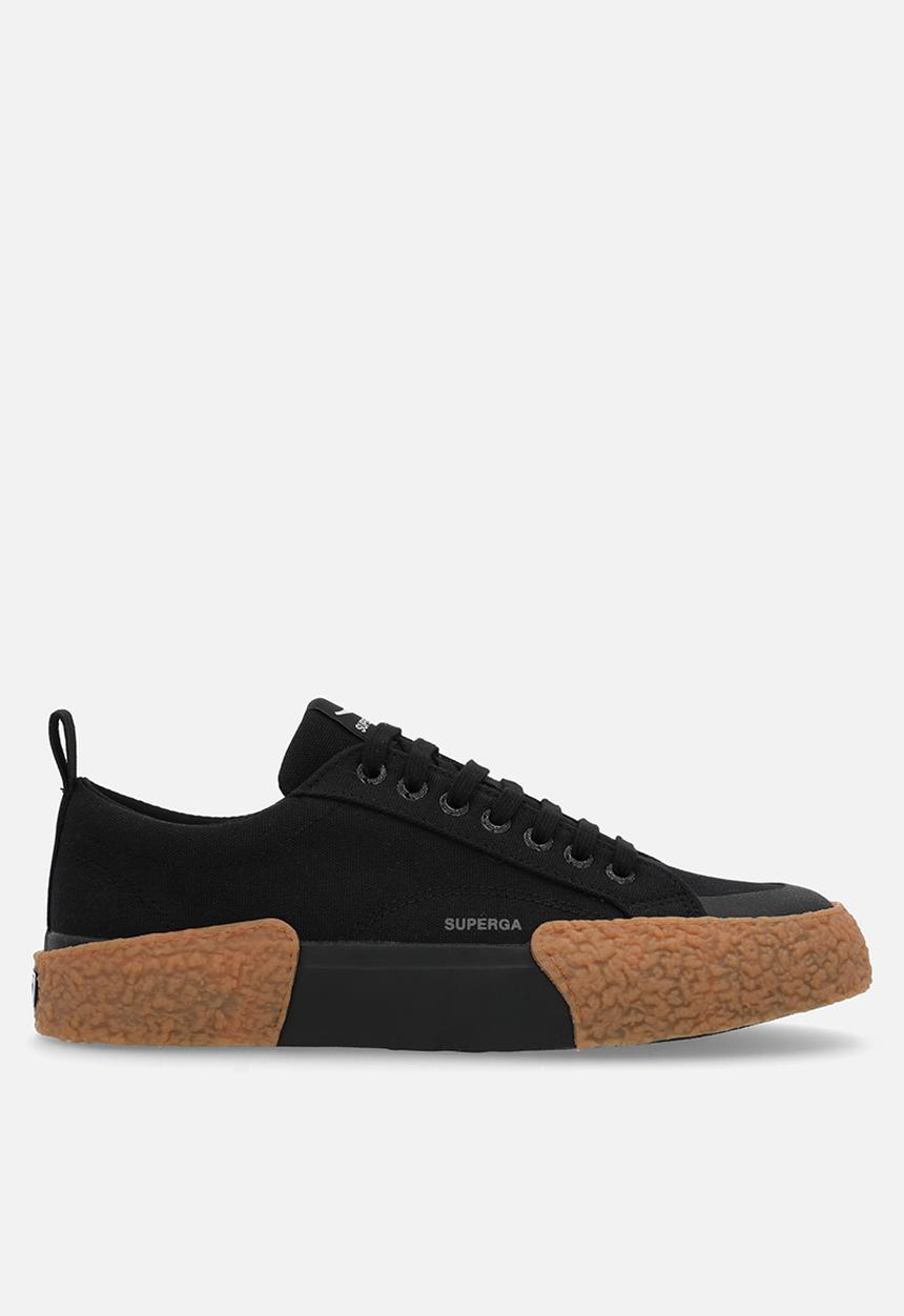 SUPERGA - 2660 Stripe big bumper' - aou black gum