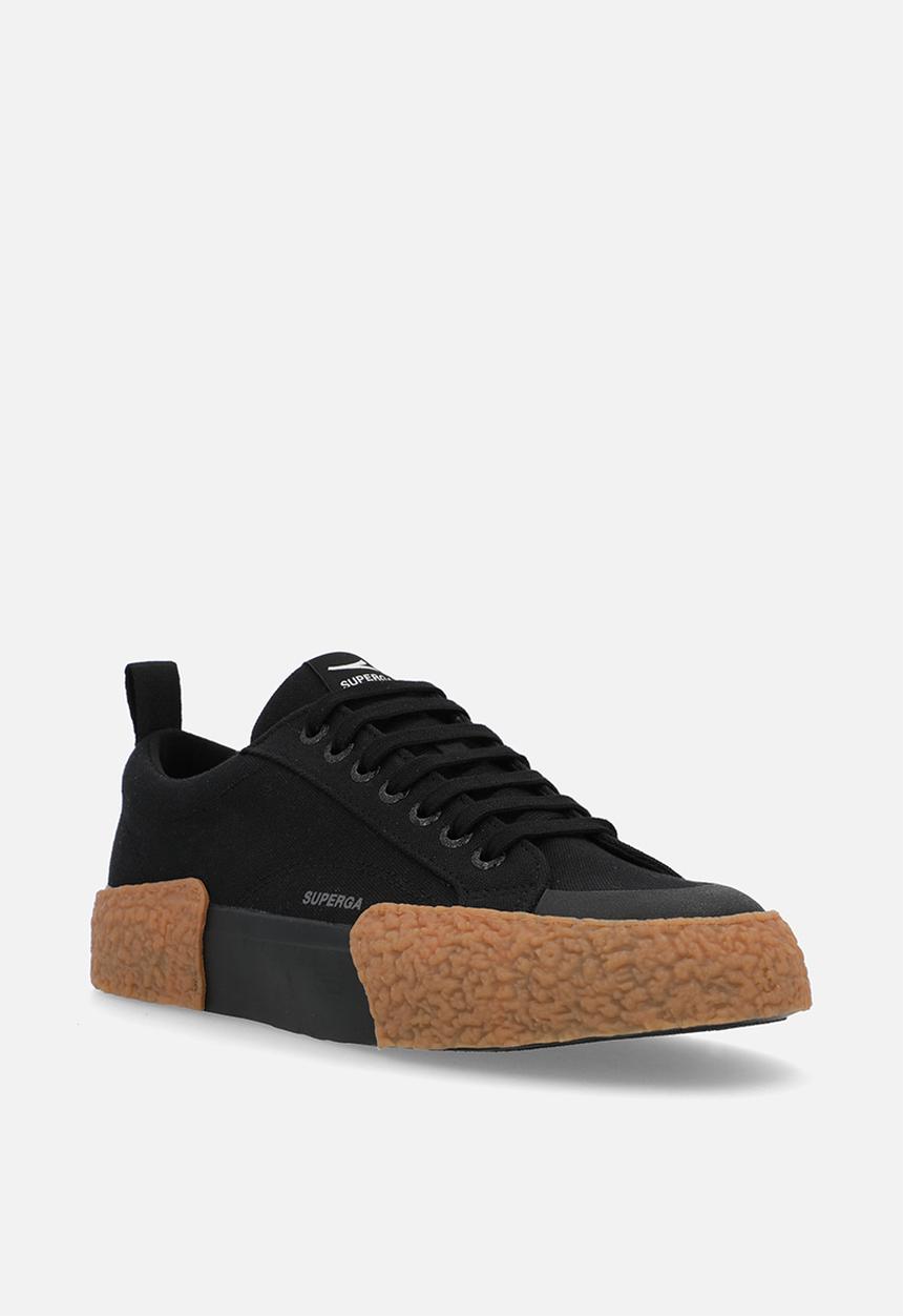 SUPERGA - 2660 Stripe big bumper' - aou black gum
