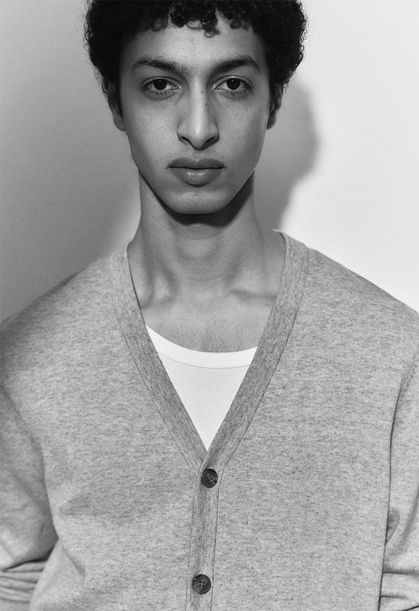 H&M - Cotton cardigan - grey