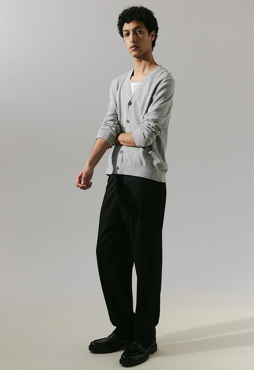 H&M - Cotton cardigan - grey