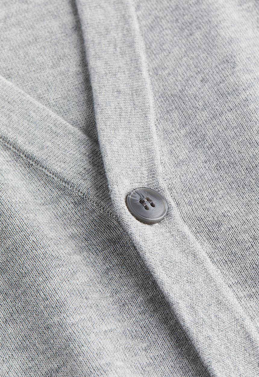 H&M - Cotton cardigan - grey
