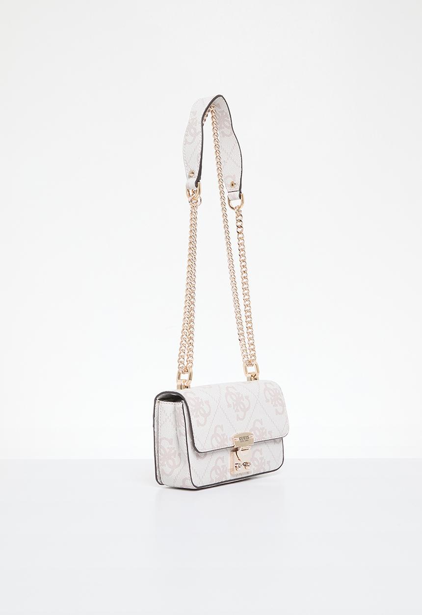 GUESS - Eliette logo mini cvtbl x flap - dove logo