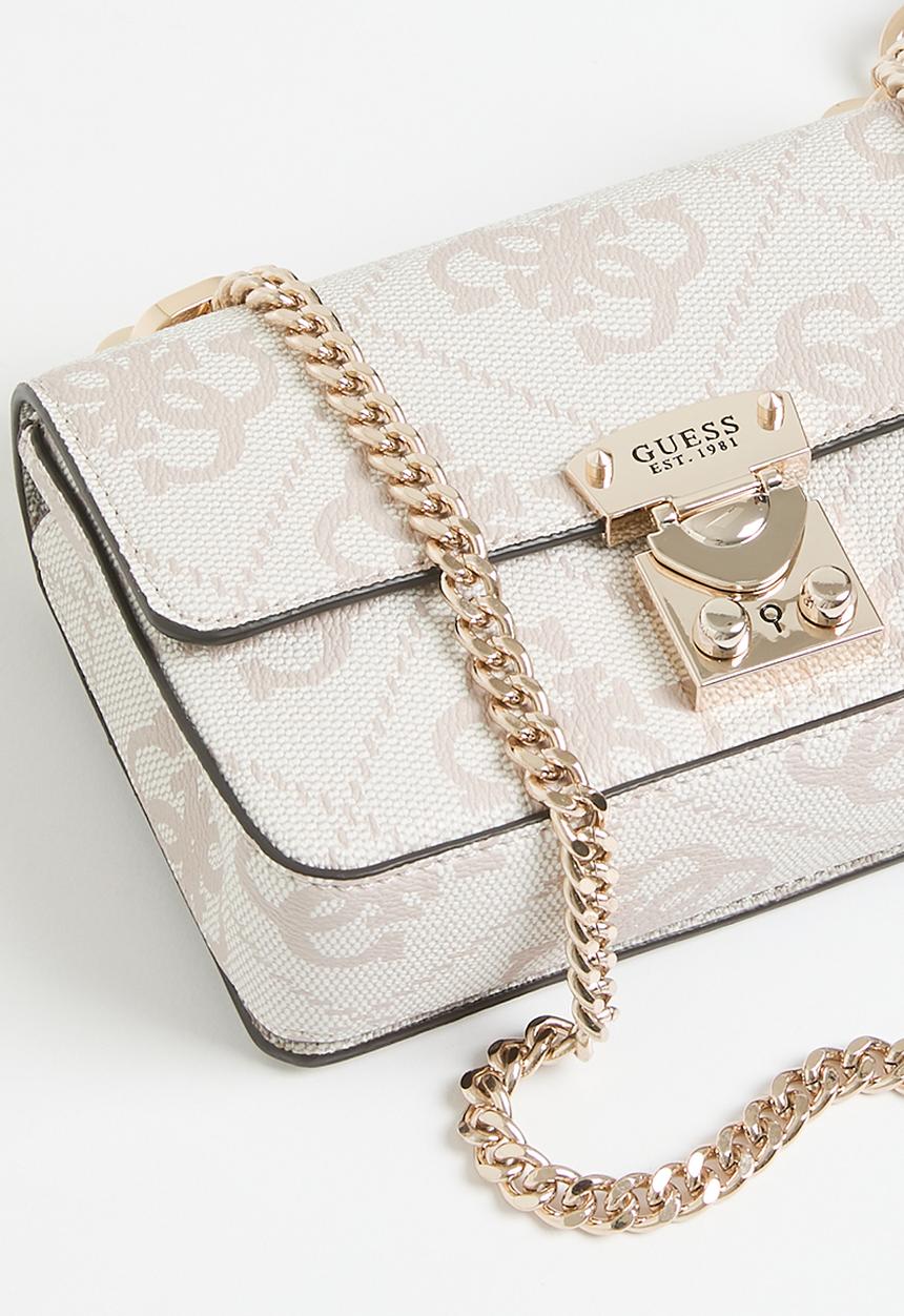 GUESS - Eliette logo mini cvtbl x flap - dove logo