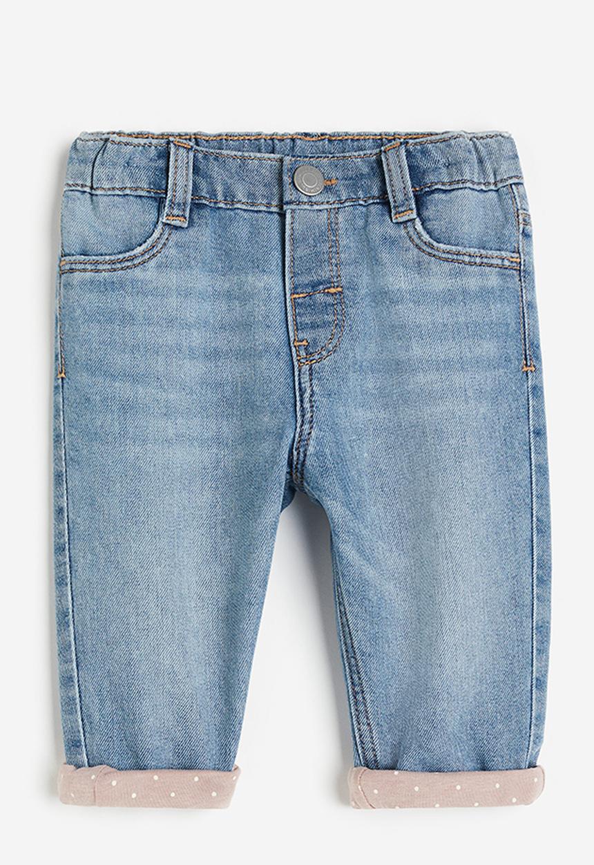 H&M - Lined jeans - light denim blue