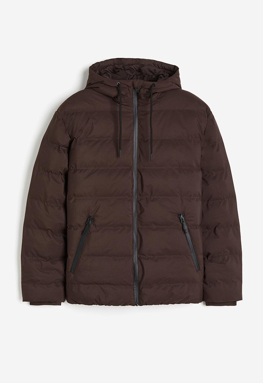 H&M - Water-repellent puffer jacket - brown