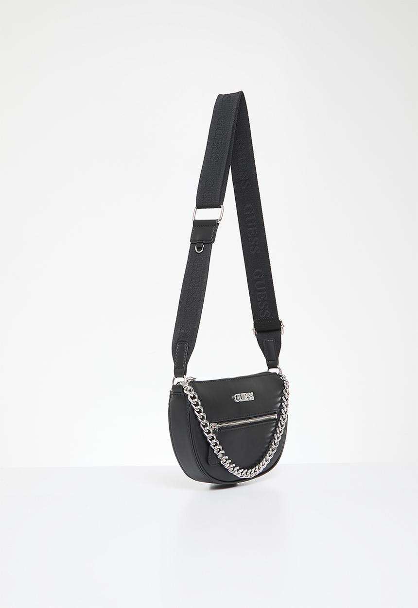 GUESS - Sylvester mini top zip - black