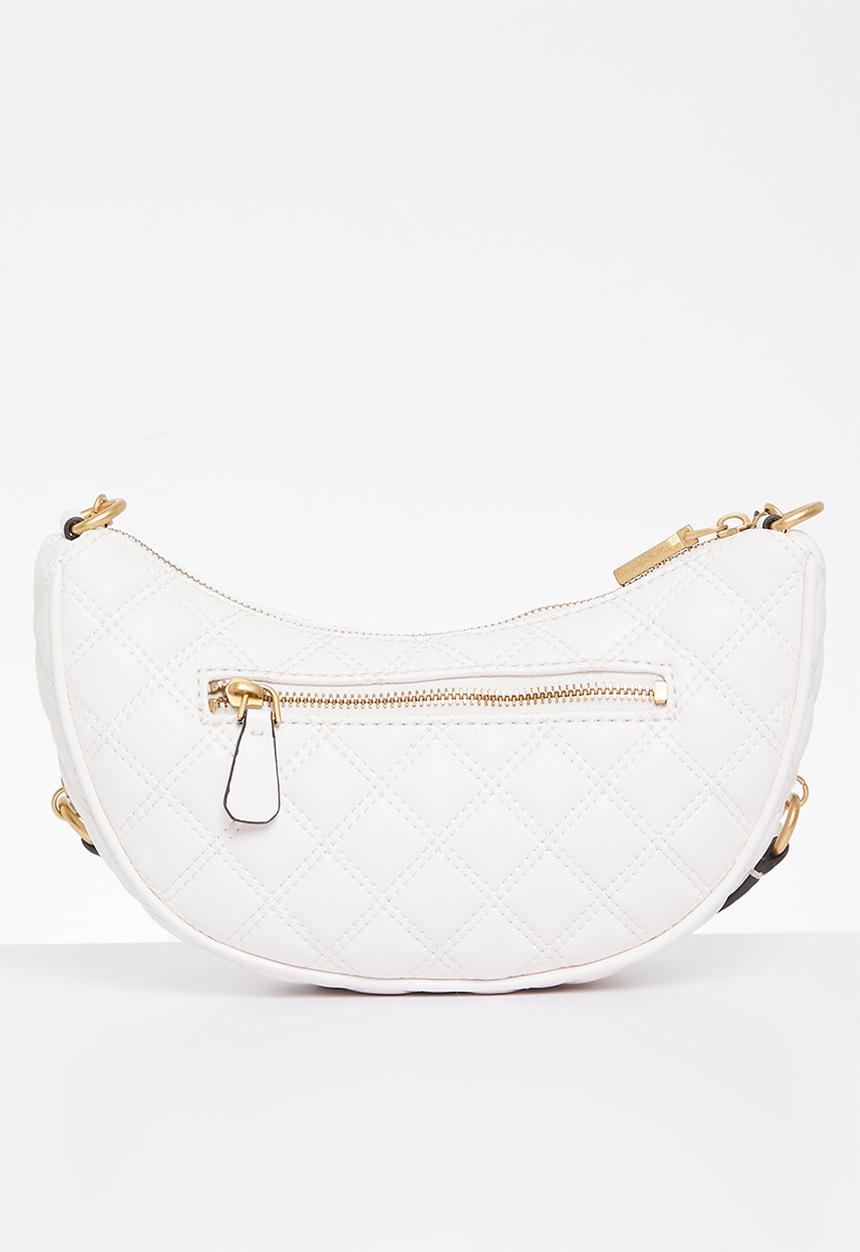 GUESS - Giully top zip shoulder - ivory