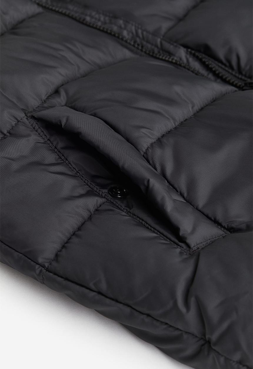 H&M - Puffer gilet - black
