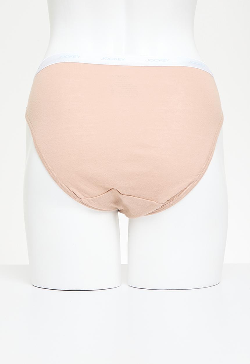 Jockey - 3 pack plain french cut  - multi