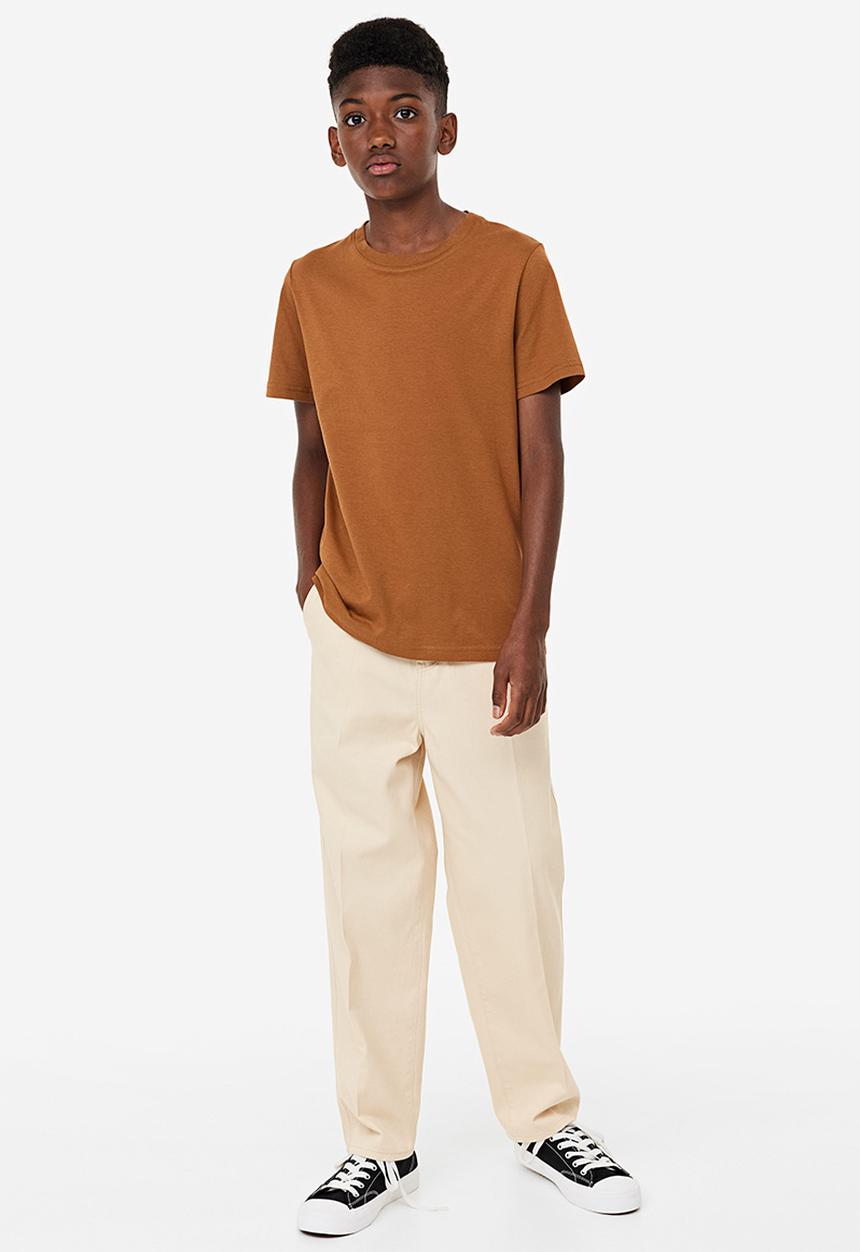 H&M - Relaxed fit chinos - beige