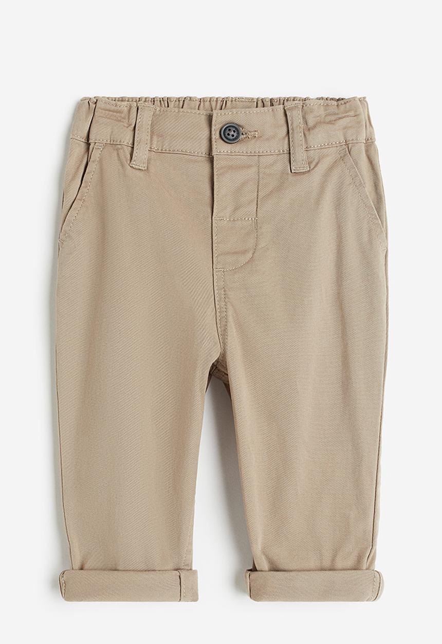 H&M - Cotton chinos - beige