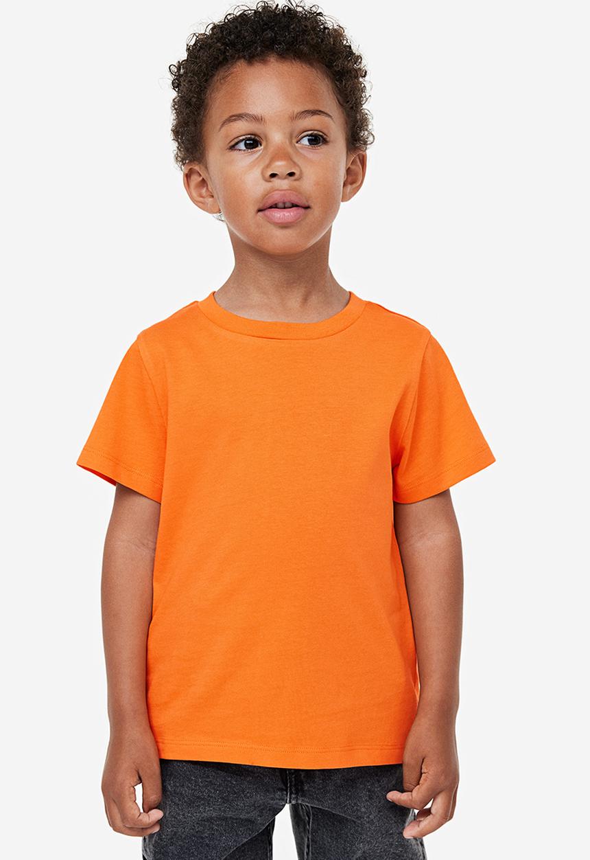 H&M - Cotton t-shirt - bright orange