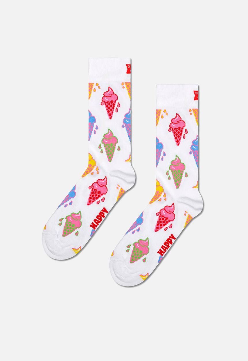 Happy Socks - 4-Pack Pool Party Sock Gift Sest - White