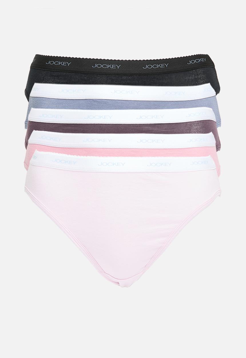 Jockey - 5 pack plain french cut - multi 