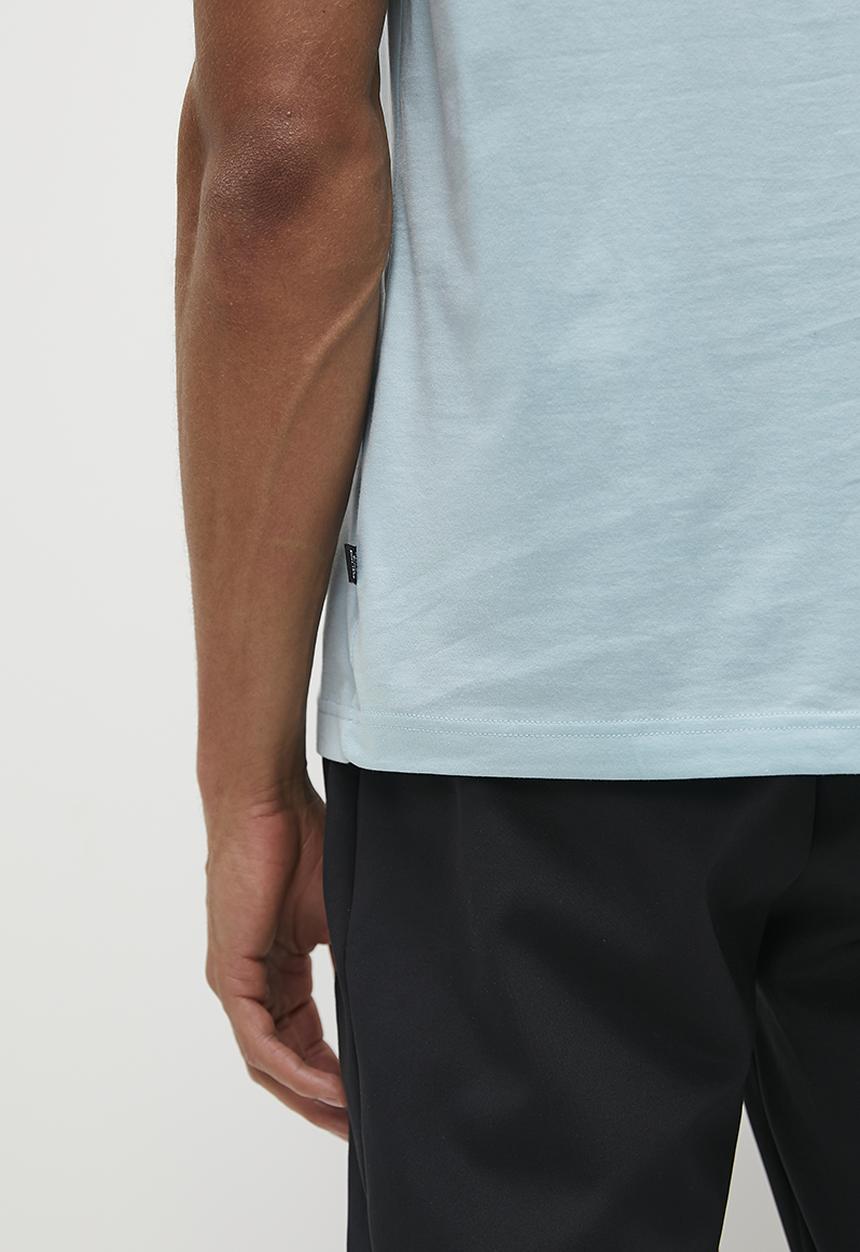 PUMA - ESS+ 2 Col Logo Tee - Turquoise Surf