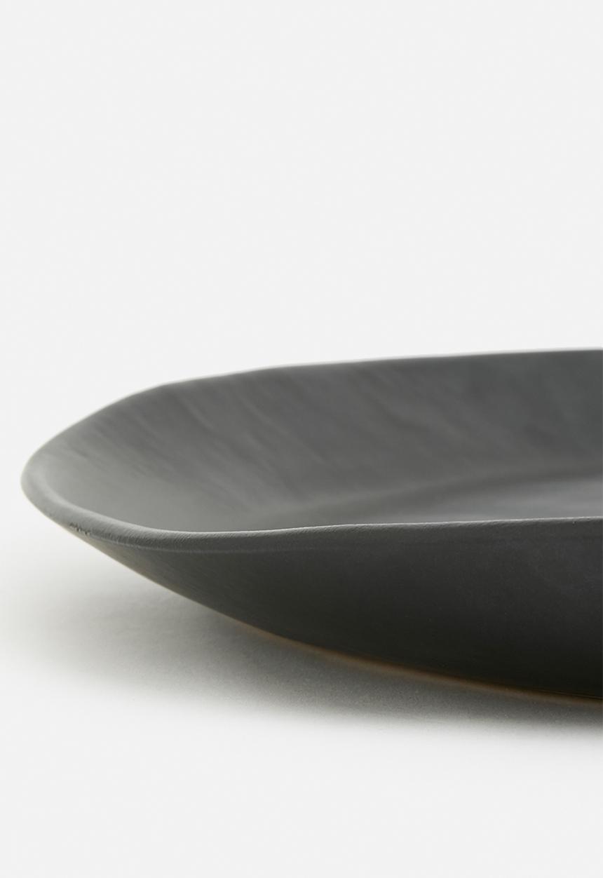 pret-a-pot - Coal Extra Large Platter - Black