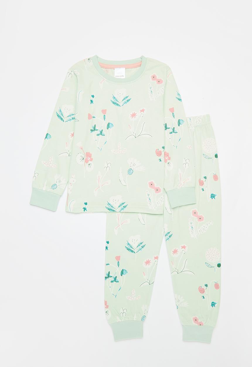 Pop Candy - Printed pj set - green