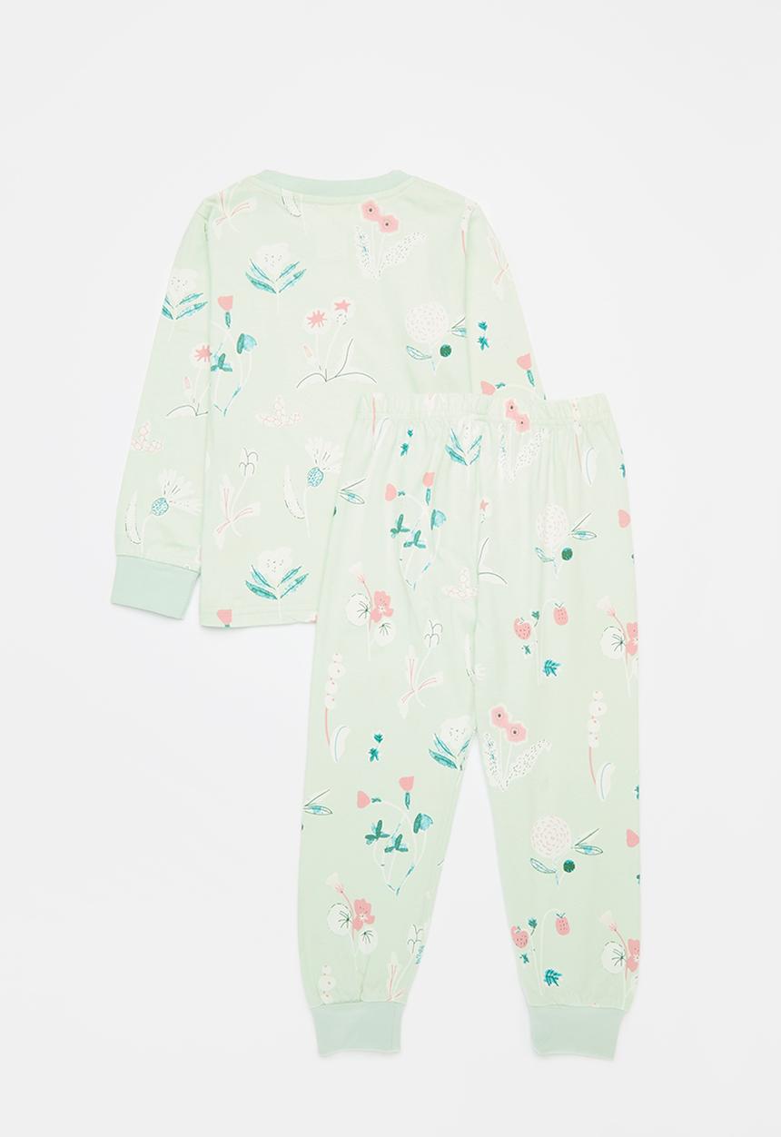 Pop Candy - Printed pj set - green